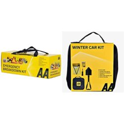 AA Winter Car Kit AA3386 - Folding Snow Shovel, LED/COB Torch, Foil  Blanket, Hi-Vis Vest - Zipped Storage Bag – Suitable for Any Vehicle or  Home